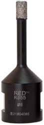 KGS RED K855 - M14 Dry Diamond Drill Bit 6 mm