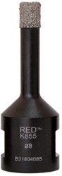 KGS RED K855 - M14 Dry Diamond Drill Bit 8 mm