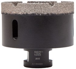 KGS RED K855 - M14 Dry Diamond Drill Bit 68 mm