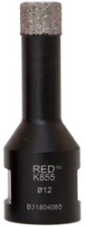 KGS RED K855 - M14 Dry Diamond Drill Bit 12 mm