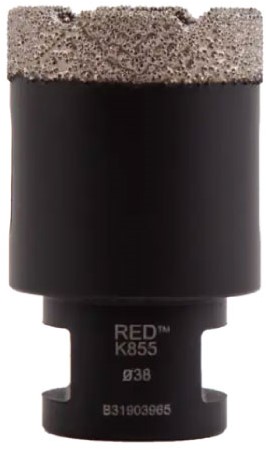 KGS RED K855 - M14 Dry Diamond Drill Bit 38 mm