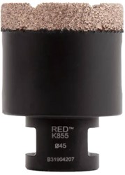 KGS RED K855 - M14 Dry Diamond Drill Bit 45 mm