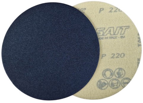 Sait Sanding Paper 115mm - Grit 220 - Velcro (per piece)
