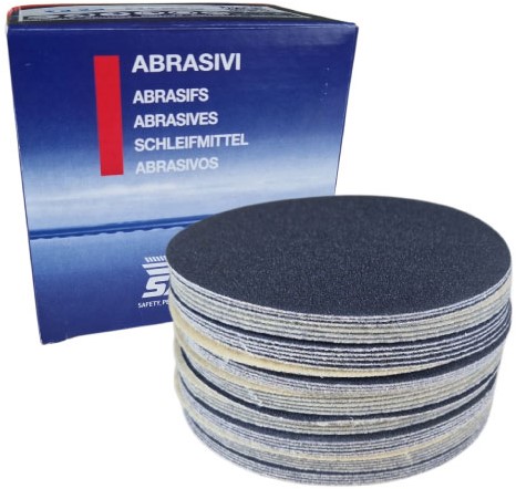 Sait Schuurpapier klittenband 115mm - Korrel 80 (50 stuks)