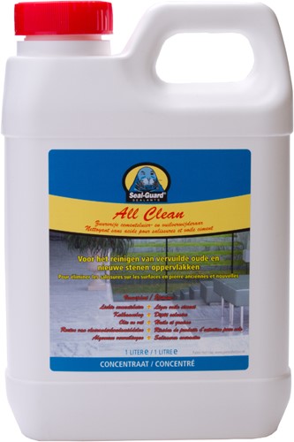 Seal-Guard All Clean - Zuurvrije cementsluier en vuilverwijderaar - 1L