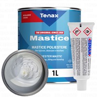 Tenax Solido Quarzo Optical White - Two-component polyester stone adhesive - 1L