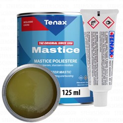 Tenax Solido Transparent - Two-component polyester stone adhesive - 125ml